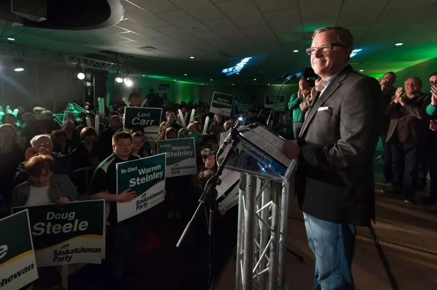 Sask. Party ready to work as Wall welcomes new MLAs