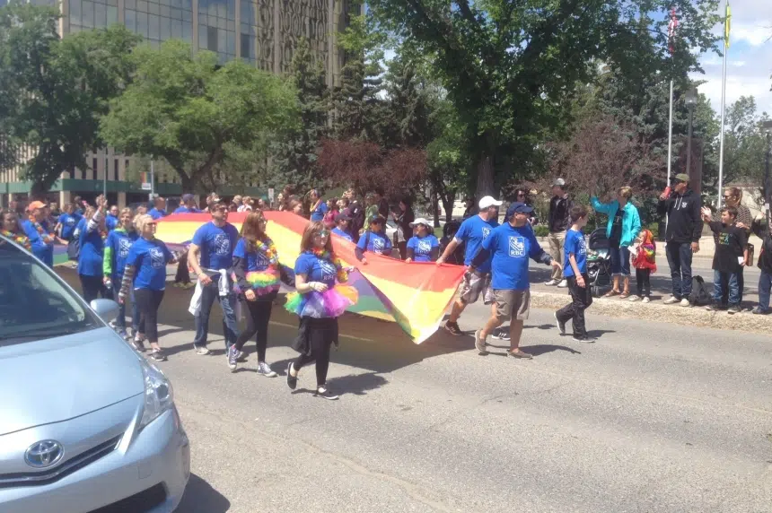 Big crowd takes part in Regina Pride Parade