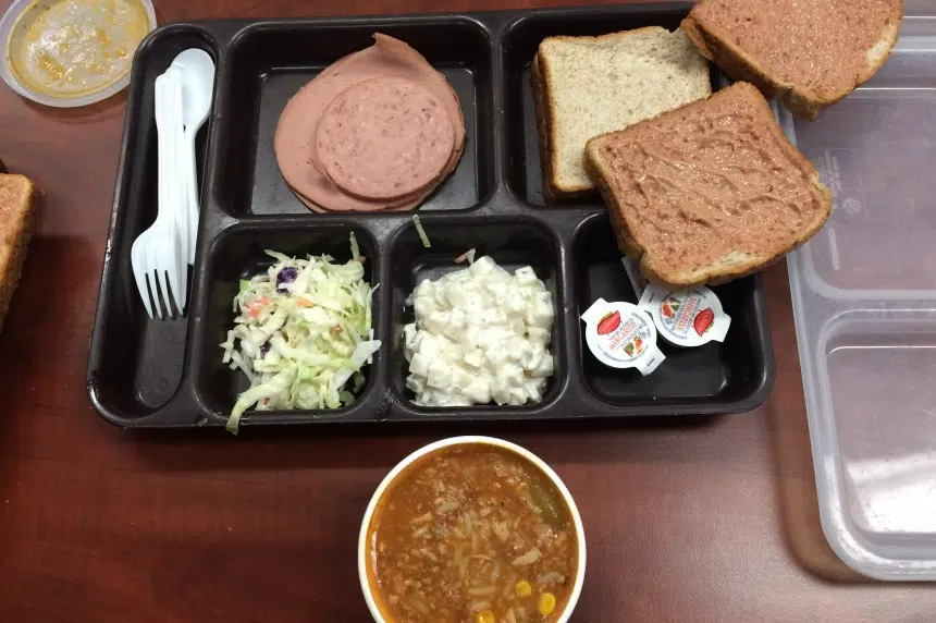 Inmates refuse food trays at Regina Correctional Centre