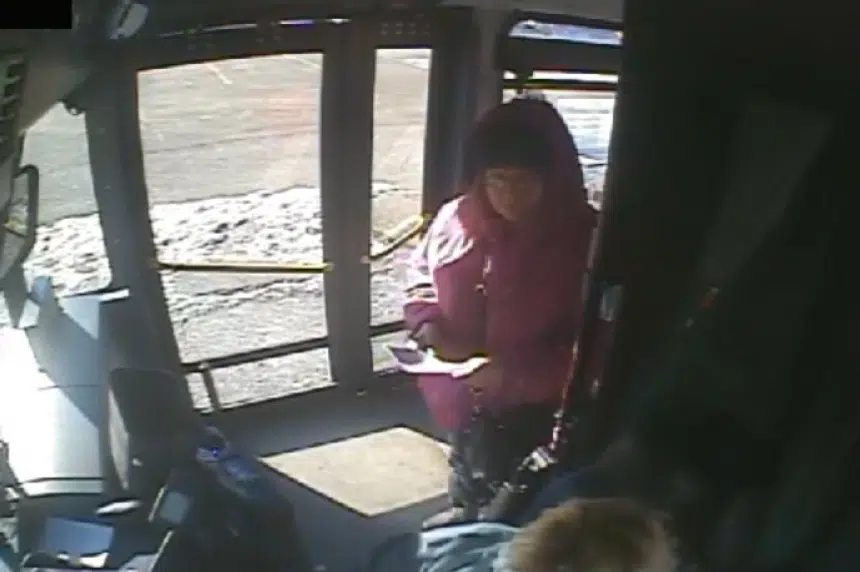 Regina police asking for information about woman in pink coat