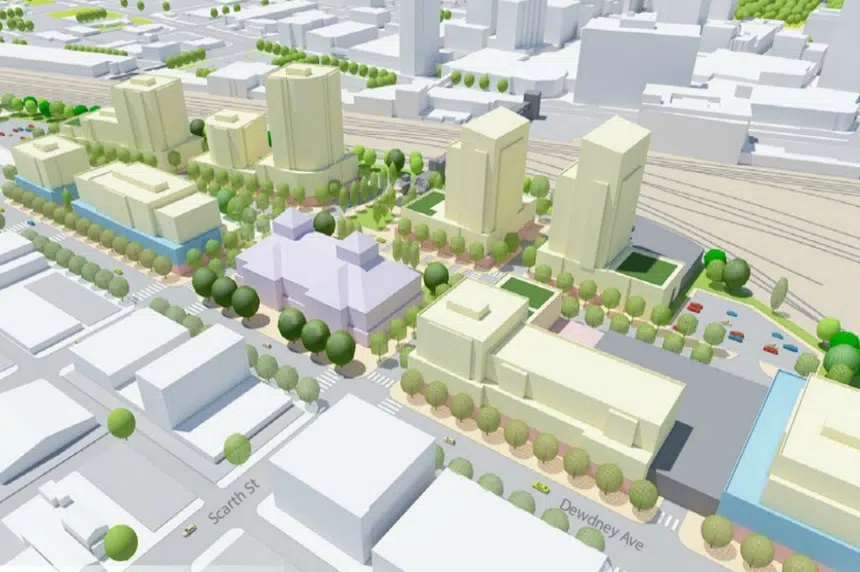 City of Regina seeks feedback on 3 concepts for rail yard redevelopment