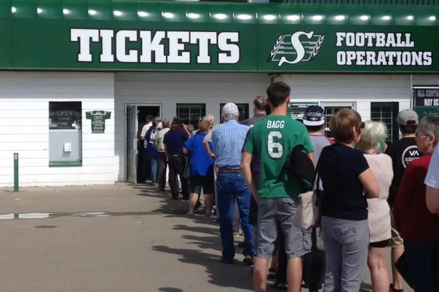 Fans line up for Rider tickets for the farewell season