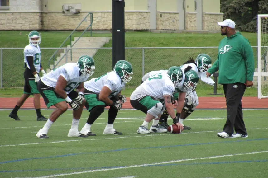 "There's a lot to it," Riders say getting a yard in the CFL is not always easy