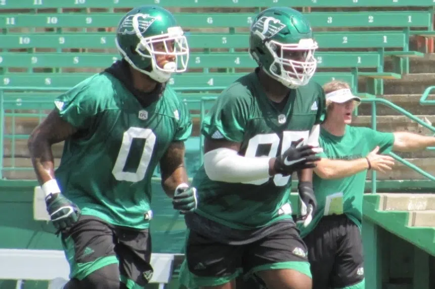 ‘Everybody eats’: new-look Roughrider defensive line bonded and ready to play