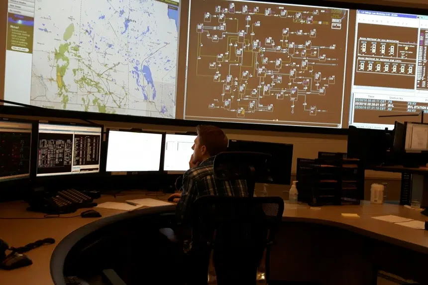 Take a look inside SaskPower's secret grid control centre