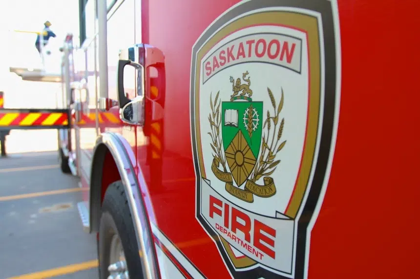 Arson a possible cause of fire in downtown Saskatoon