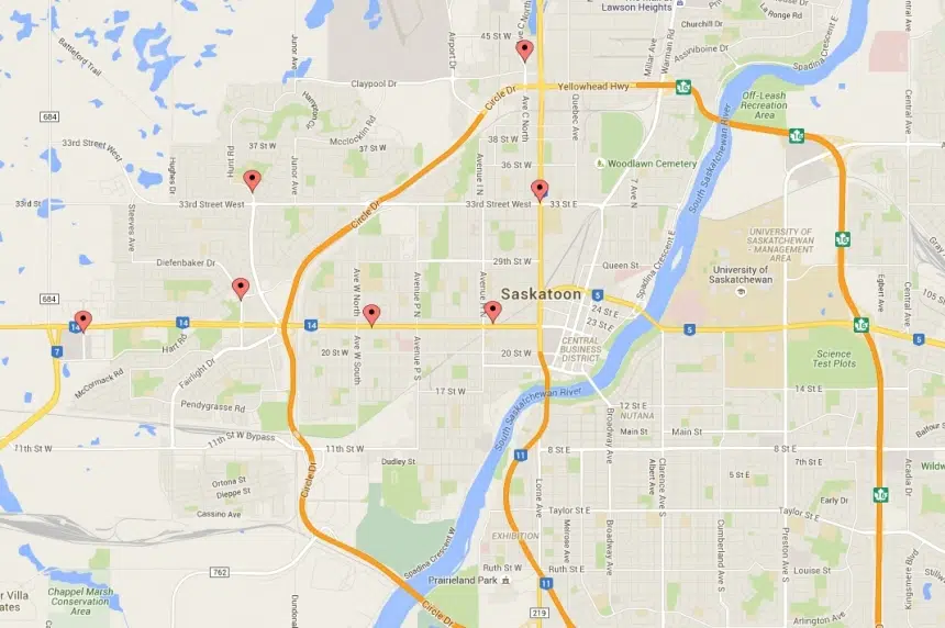 1 man charged in 10 Saskatoon armed robbery cases over 2 weeks