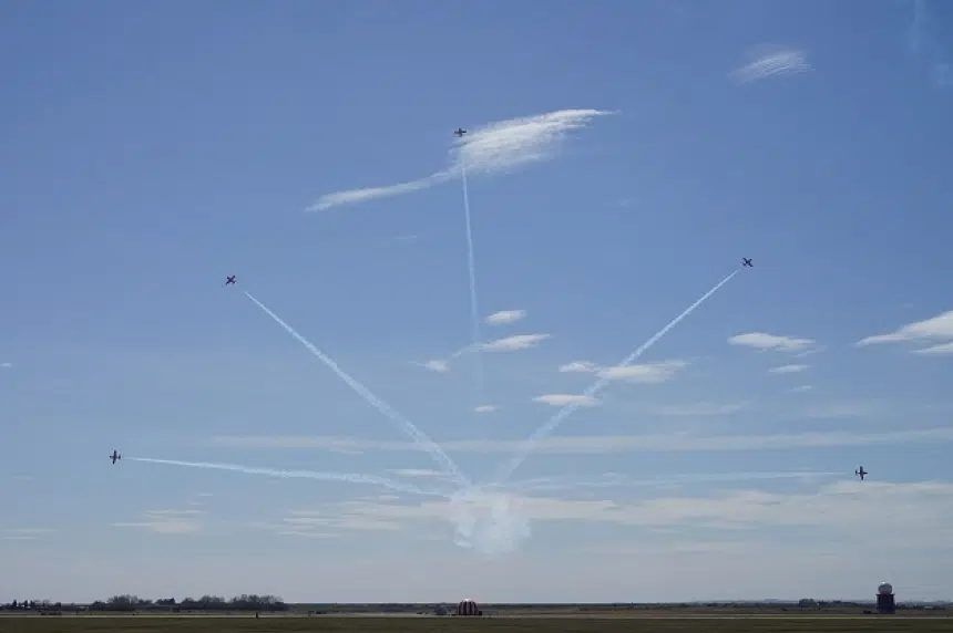 Snowbirds kick off season with show in Moose Jaw