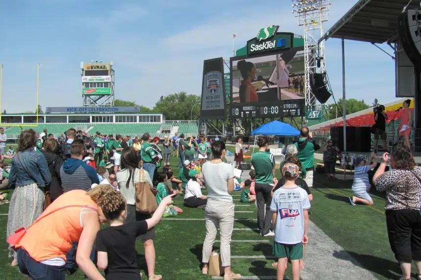 Farewell celebrations begin for the old Mosaic Stadium