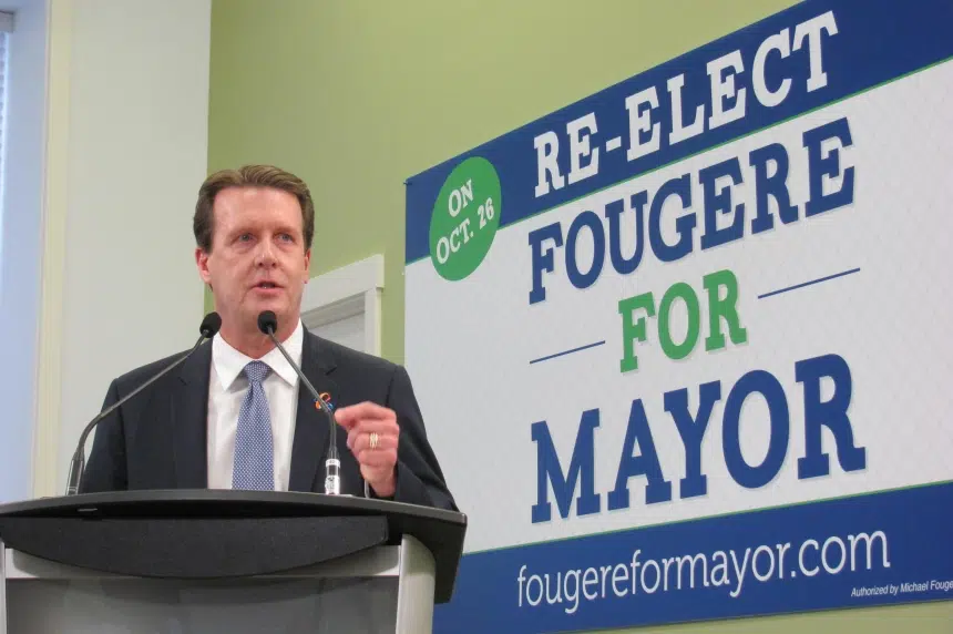 Michael Fougere re-elected as Regina’s mayor