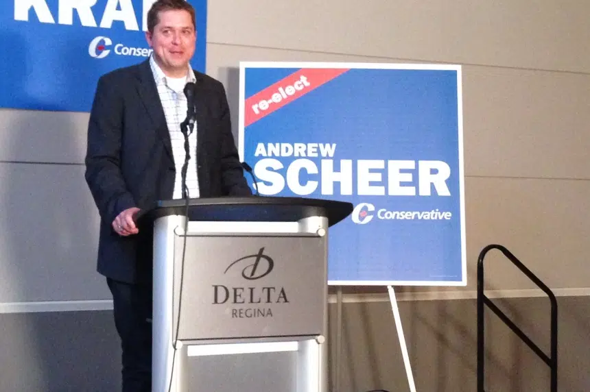 Andrew Scheer secures Regina-Qu'Appelle seat for Conservative opposition