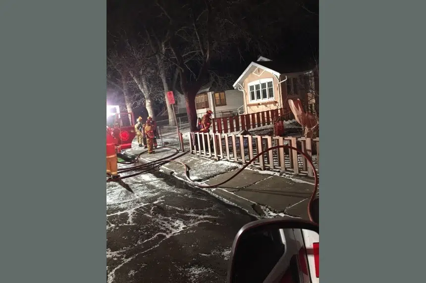 1 woman dead in Montague Street house fire in Regina