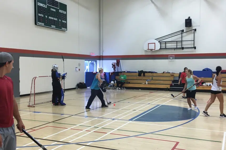 Group in Regina trying to break world record for floor hockey