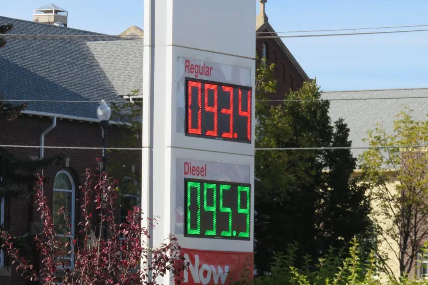 Short-term price spike expected at Sask. gas pumps