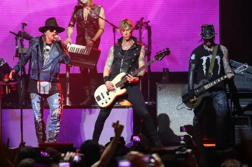 Welcome to the jungle: Guns N' Roses coming to Regina in Aug. 2017