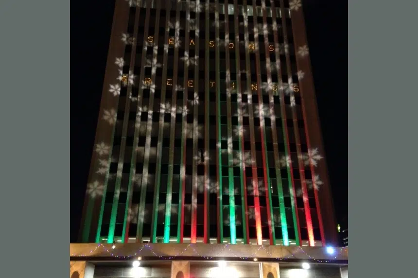 Regina City Hall to flip the switch on holiday lights