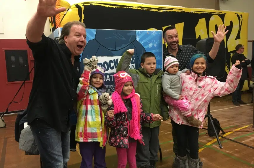 Hundreds of coats given to Saskatoon children in need