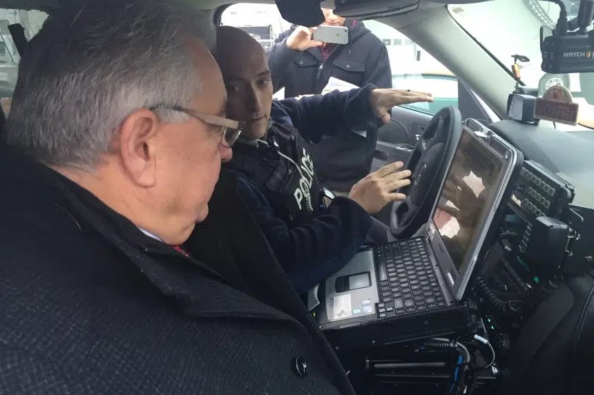 Police cars in the province receive new licence plate reader technology