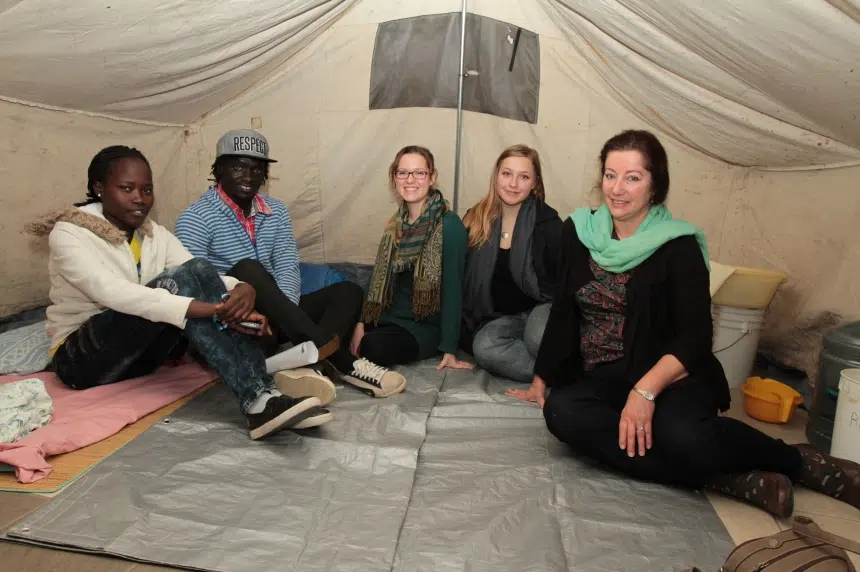 Mock refugee camp brings world issues home at U of S