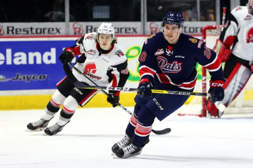 Pats trade Luc Smith to Kamloops for defenceman Dawson Davidson