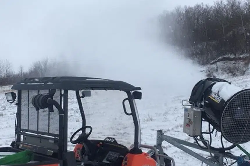 Mission Ridge making snow for opening day