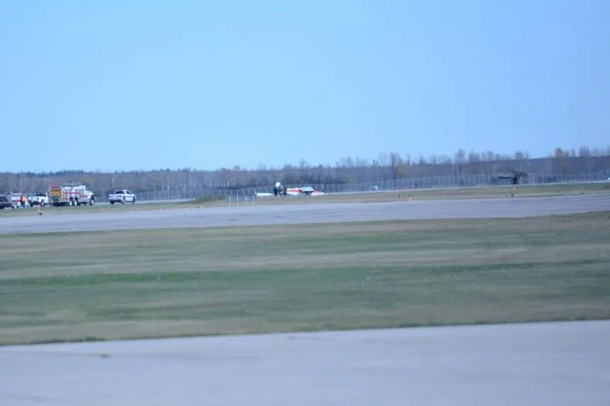 Prince Albert Airport at standstill after plane crash