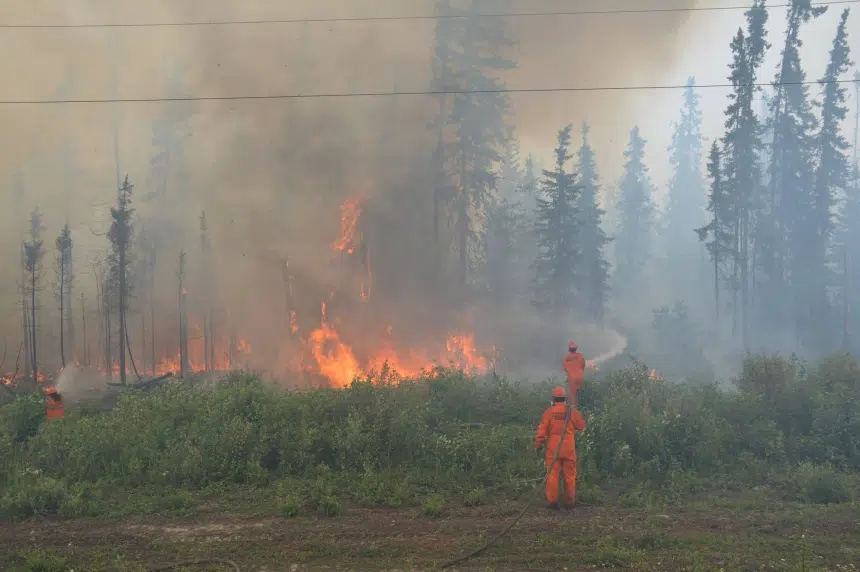 Saskatchewan wildfires causing evacuations, highway closures