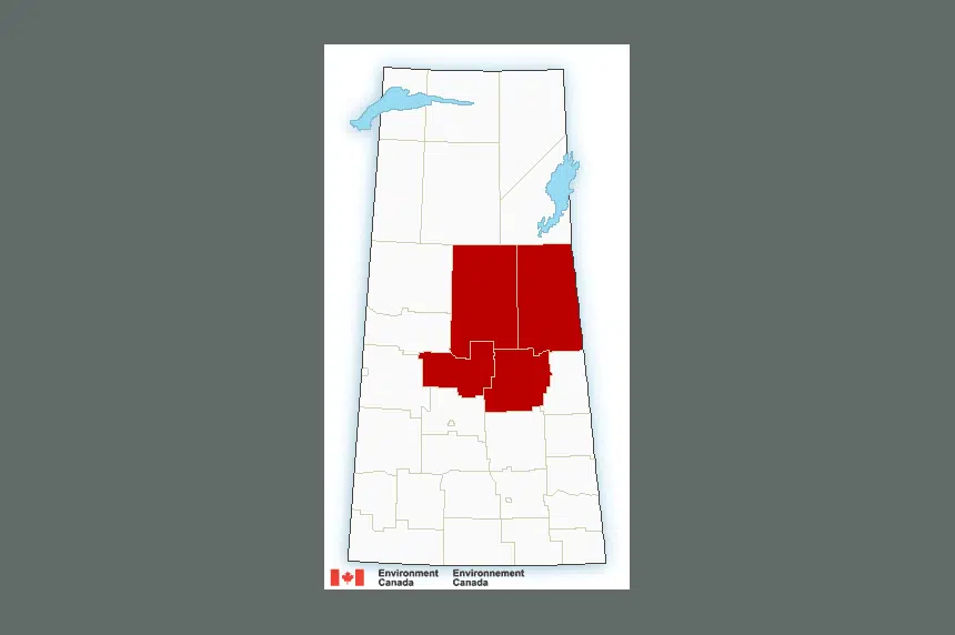 UPDATE: Snowfall warnings in some parts of Sask.