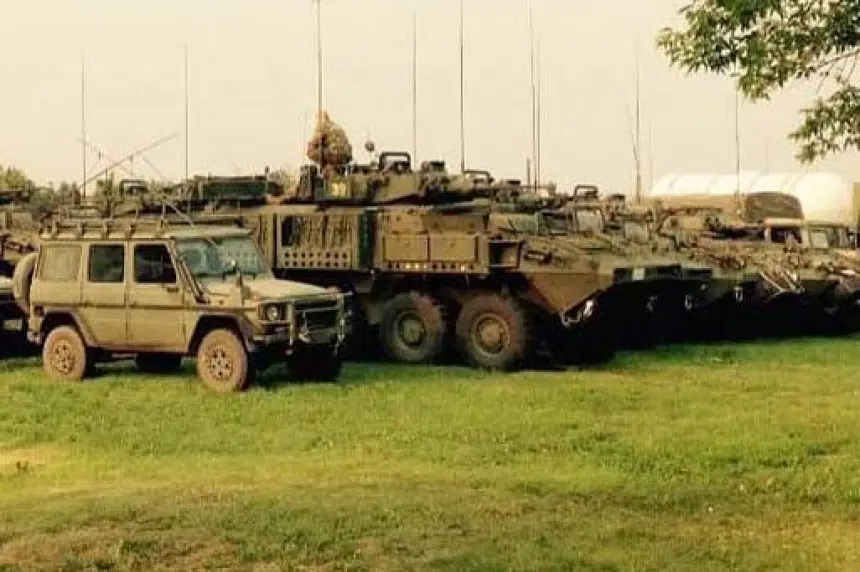 Military arrives in Prince Albert to fight Saskatchewan wildfires
