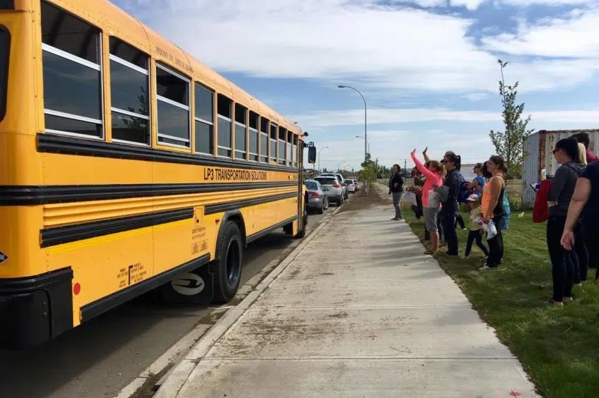 Minor hiccups as shared school bus pilot project launches