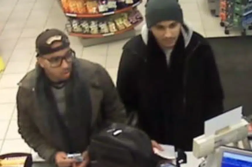 Saskatoon police search for duo behind card skimming