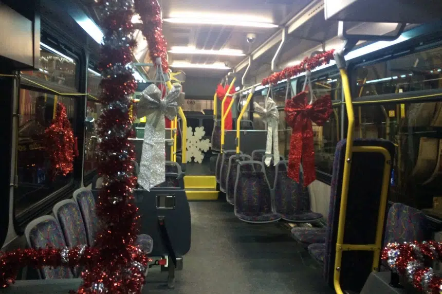 Jingle Bus program returning to Regina Transit