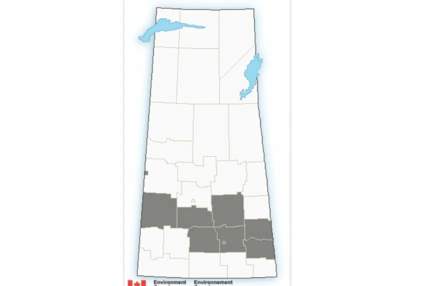 UPDATE: Freezing rain warnings and snow in the forecast for parts of southern Sask.
