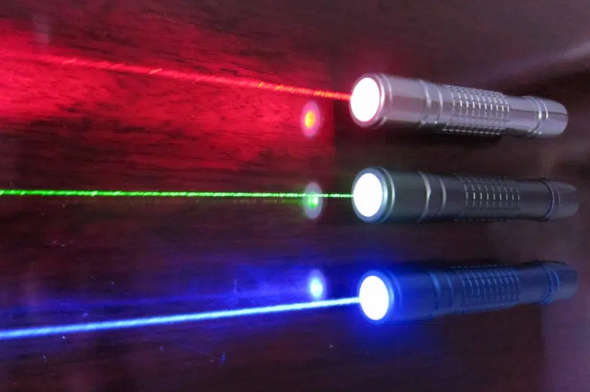 Air officials issue warning about laser pointers in Saskatoon