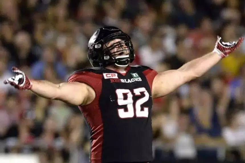 ‘Just as nice as the first one:’ Regina’s Zack Evans wins second Grey Cup championship