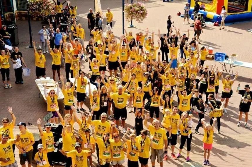 First ever Run for Childhood Cancer in Regina on Saturday