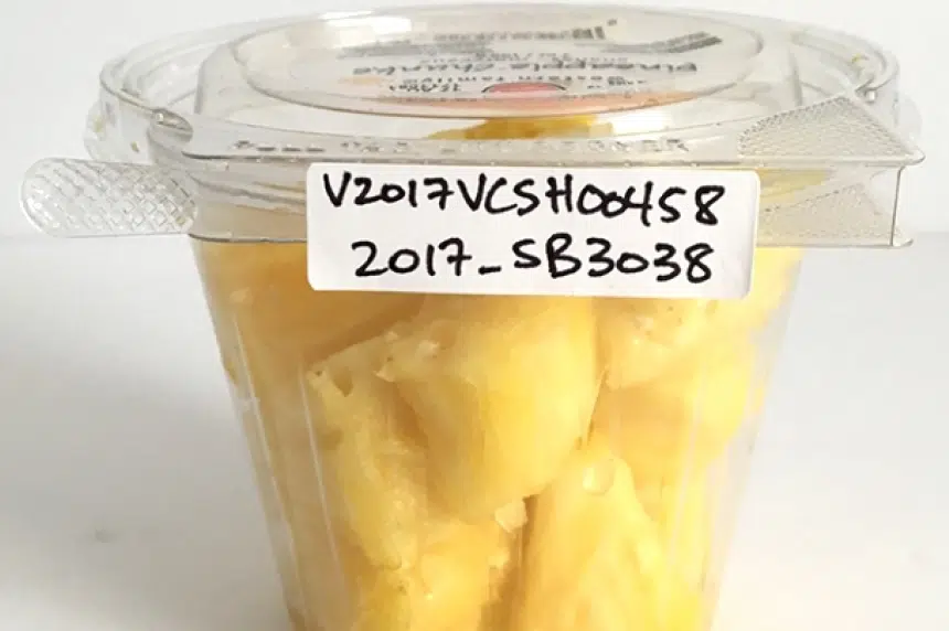 Yorkton included in Save-On-Foods pineapple recall 