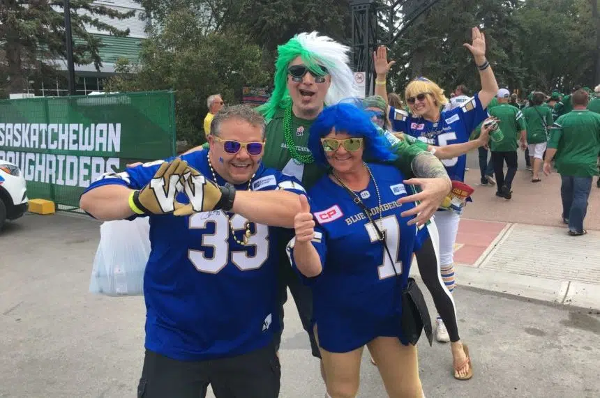 'They're green, dirty:' Bomber fan on Labour Day Classic