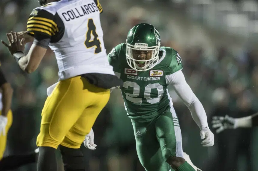 Linebacker Otha Foster is back with the Riders