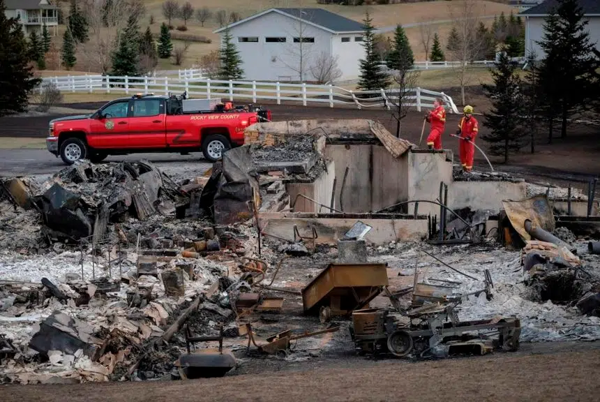 ‘It will devastate the community:’ Alberta firefighter dies battling wildfire