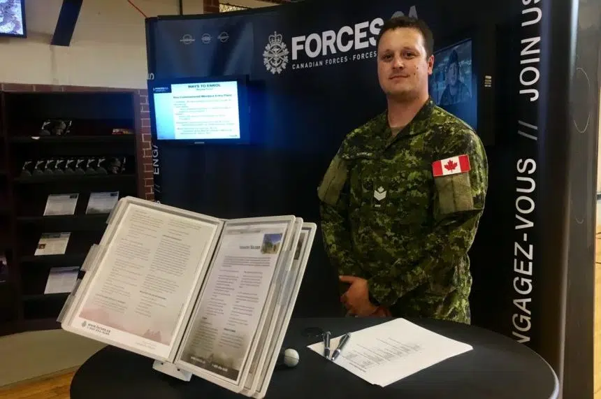 Regina Armoury open house aims to beef up reservist recruitment