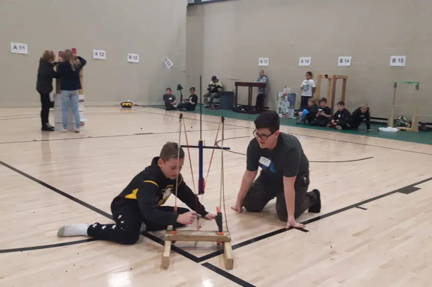Grade 6 students aim high with 'rocket launch' contest