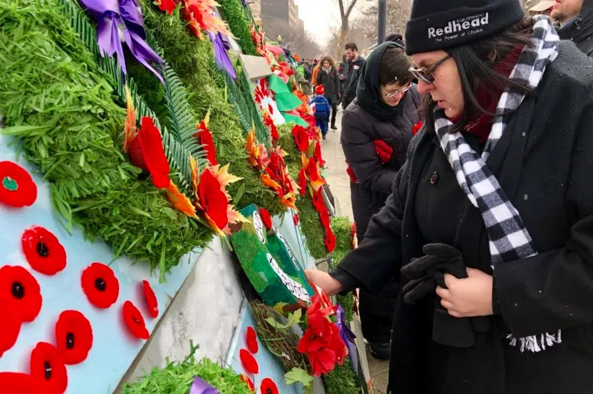 Remembrance Day ceremonies to honour veterans in Regina