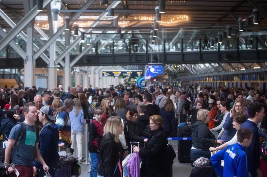 Record holiday travellers could cause delays at Canadian airports