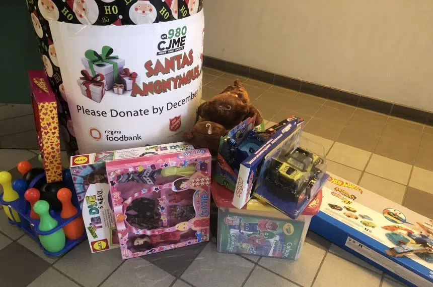 Last day for Santas Anonymous toy collection bins