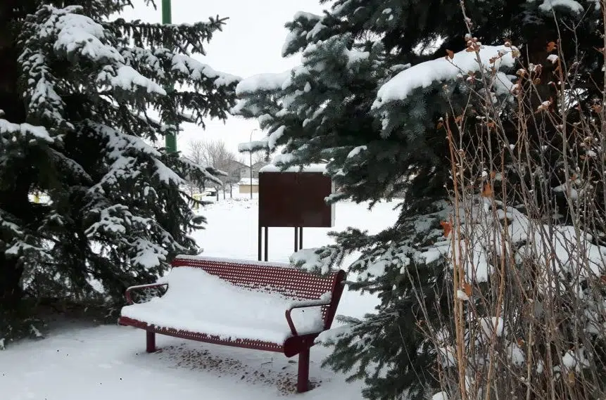Central Sask. to get hit with large snowfall