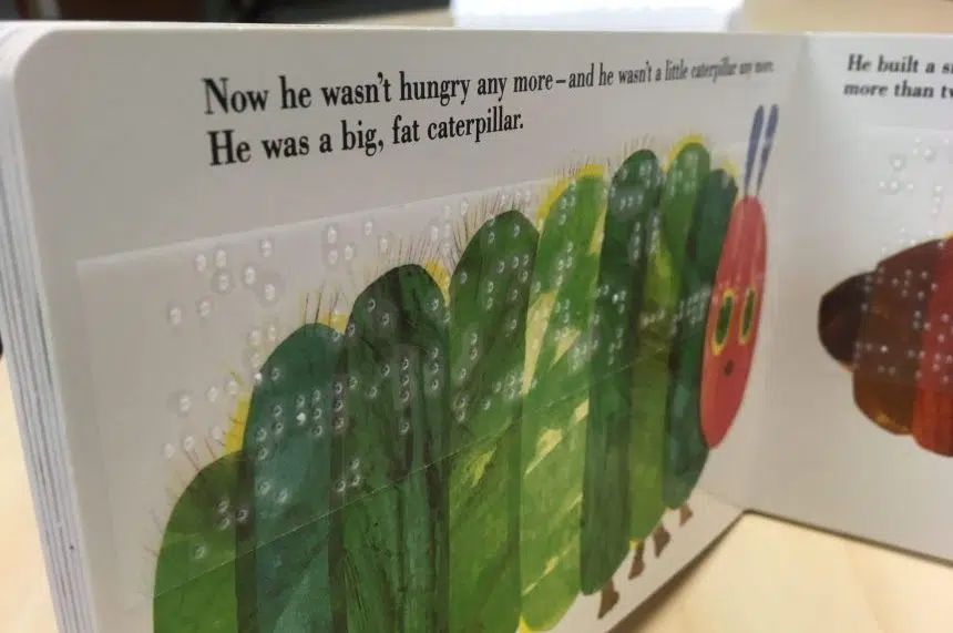 Regina Public Library offers dual-braille children's books