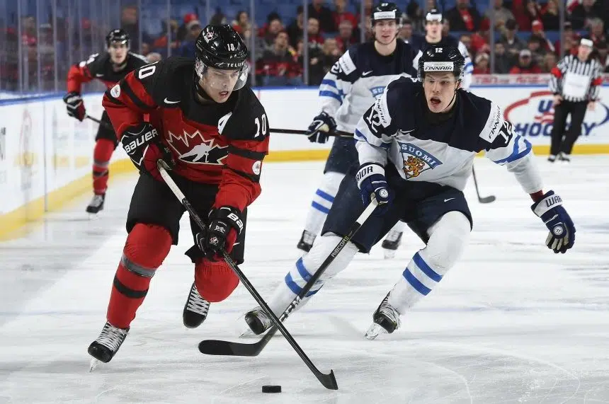 Boris Katchouk leads Canada past Finland 4-2 to open world juniors