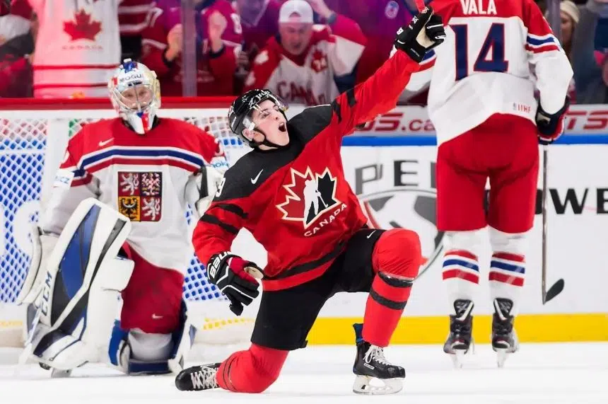 Canada defeats Czech Republic 7-2 in World Juniors semifinal