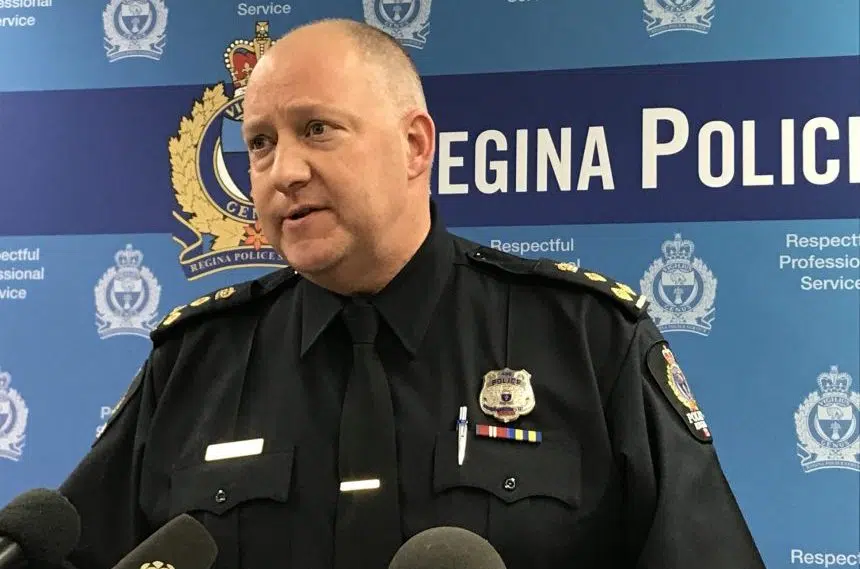 Regina police chief discusses plane plan, Saskatchewan Firearms Act